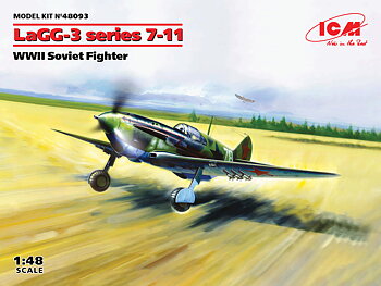 LaGG-3 Series 7-11 WWII Soviet Fighter 1/48