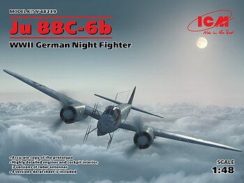 Ju 88C-6b WWII German night fighter 1/48