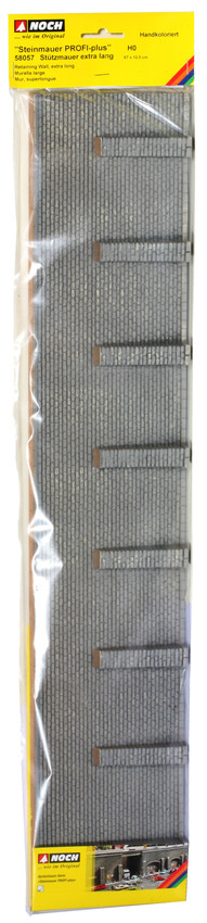 Stödmur extra lång (668x125mm), H0 - 2