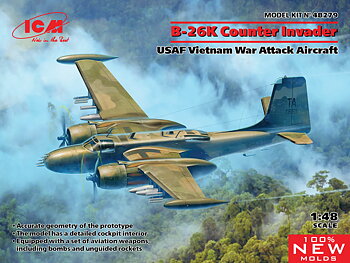 B-26K Counter Invader USAF Vietnam War Attack 1/48