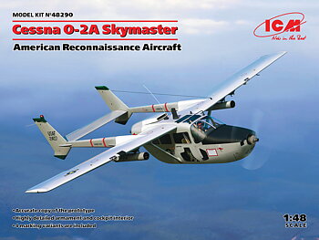 Cessna O-2A Skymaster American Reconnaissance Aircraft 1/48