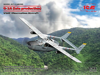 O-2A Late Production USAF Observation Aircraft 1/48