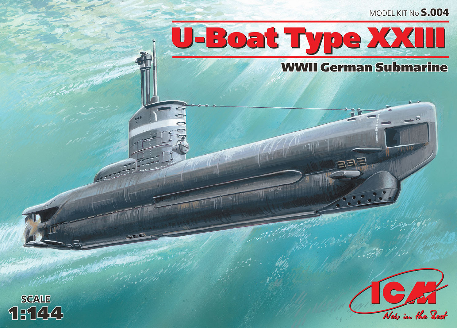 Tysk Ubåt XXIII 1/144