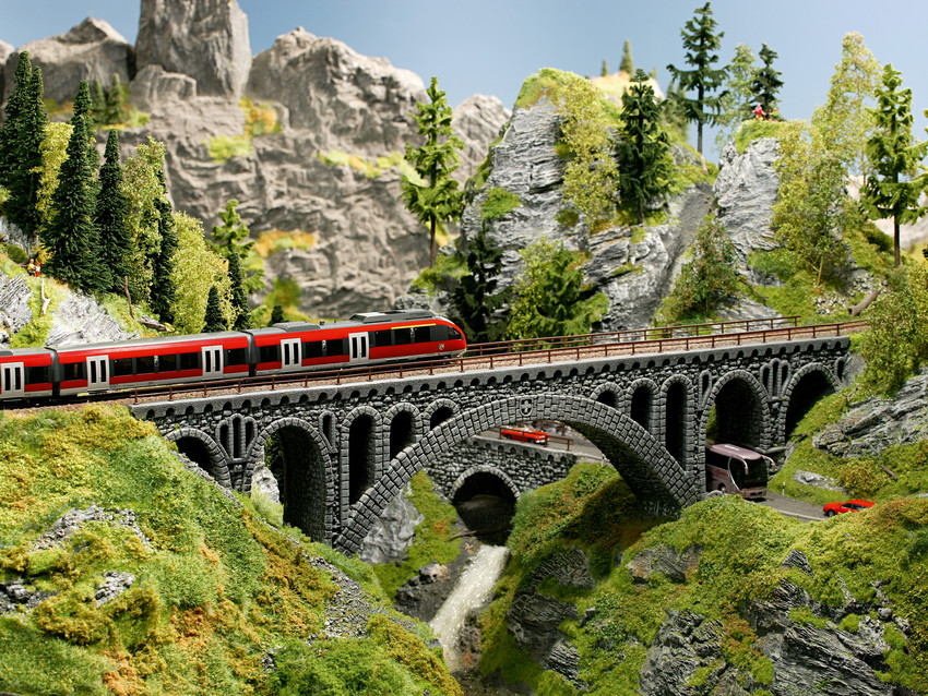 Viadukt Rhône, 37cm, H0 - 3