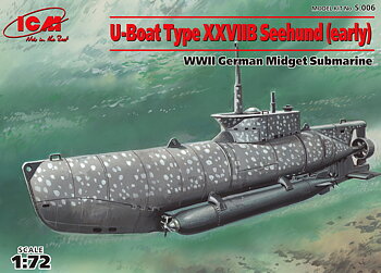 U-boat Type XXVIIB Seehund 'early' 1/72
