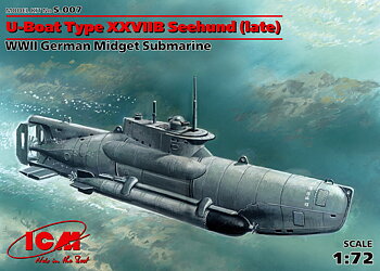 U-boat Type XXVIIB Seehund 'late' 1/72