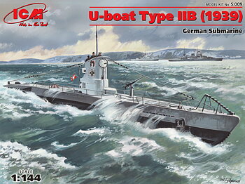 Tysk Ubåt IIB 1939 1/144
