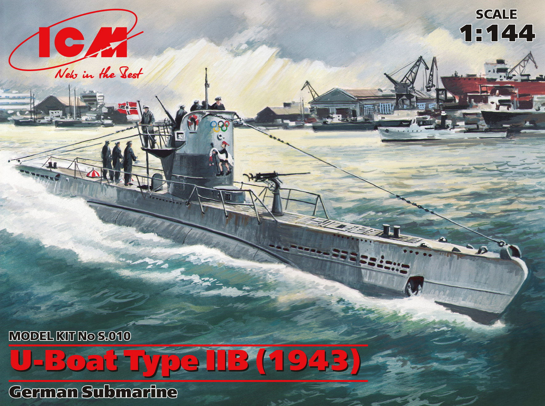 Tysk Ubåt IIB 1943 1/144