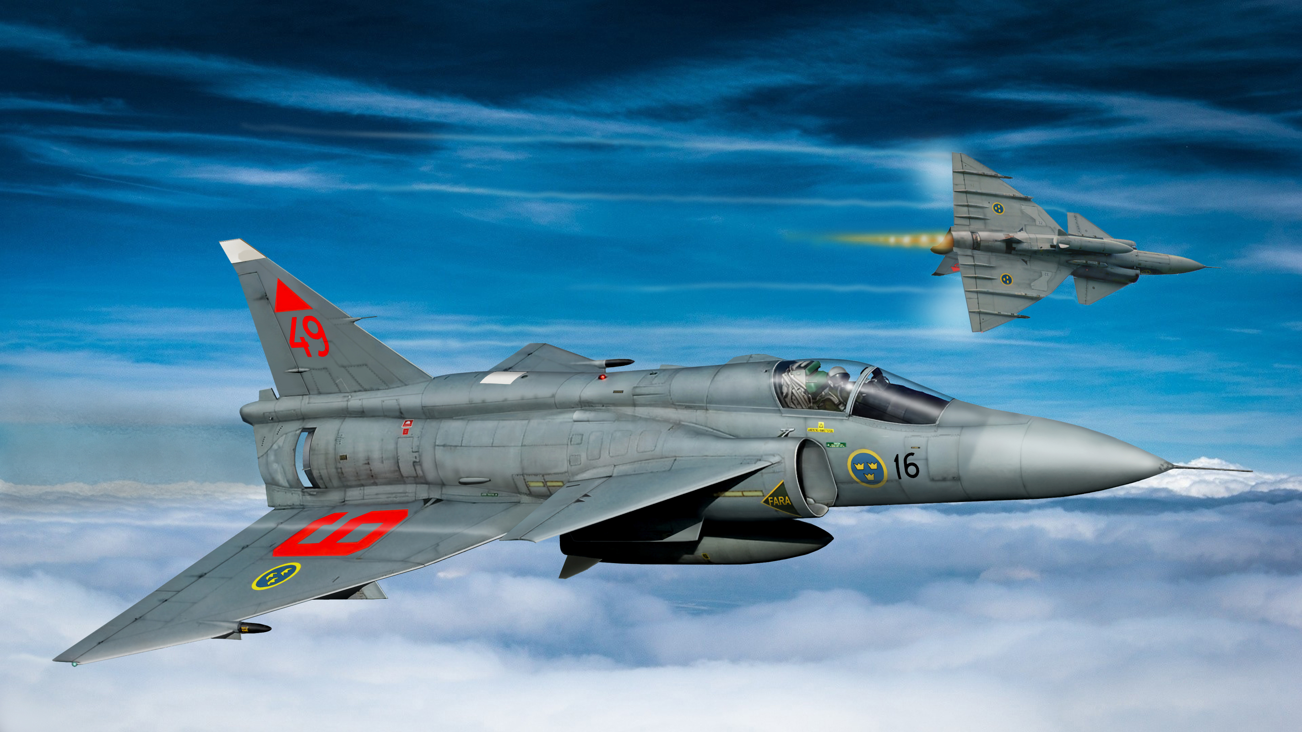 JA 37 Viggen 1/48