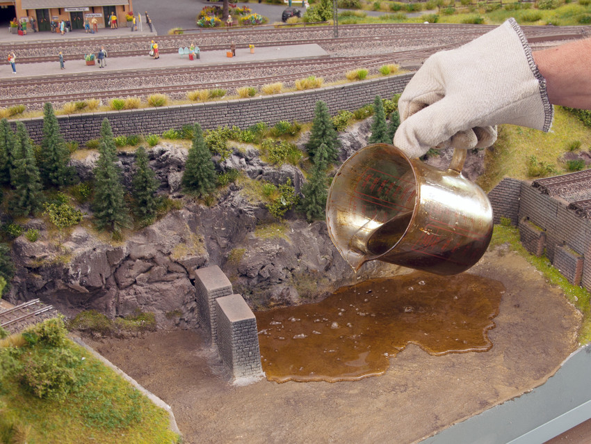 Vatten, granulat att smälta, m färgpulver - 3