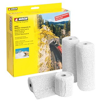Gipsbinda XL, 4st olika