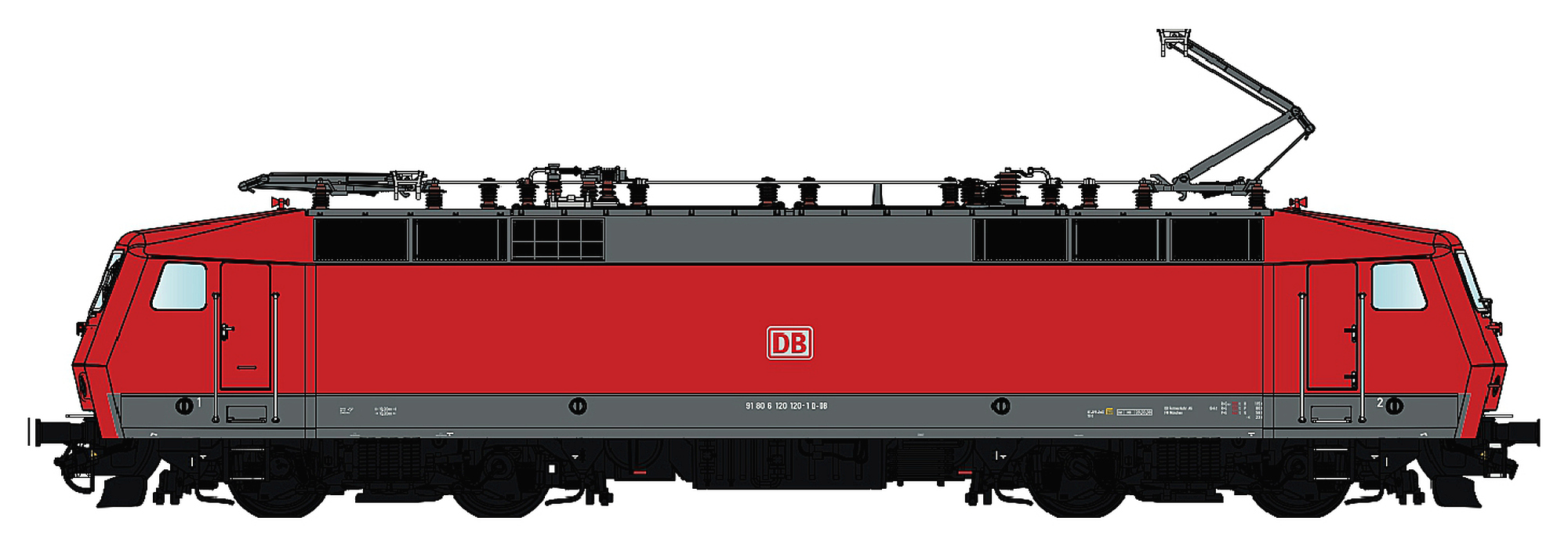 Ellok BR 120.2 DB Regio, Ep.VI