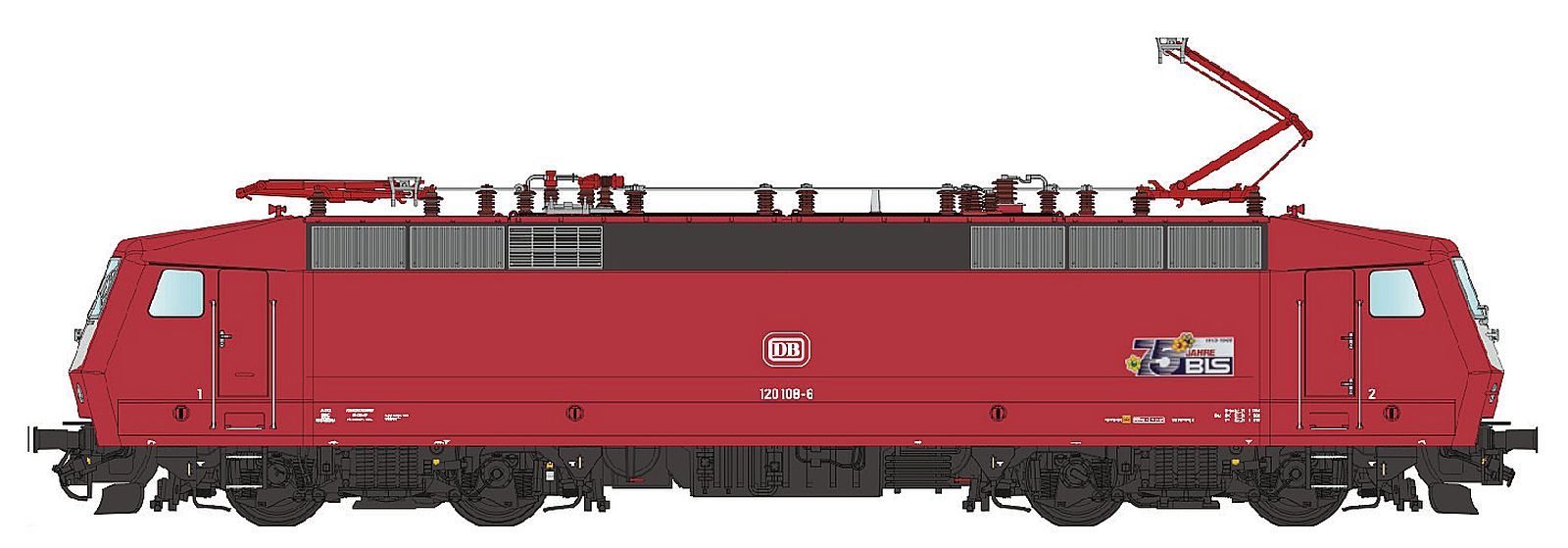 E-Lok BR 120.1 DB, Ep.IV, 75 Jahre BLS, AC Sound