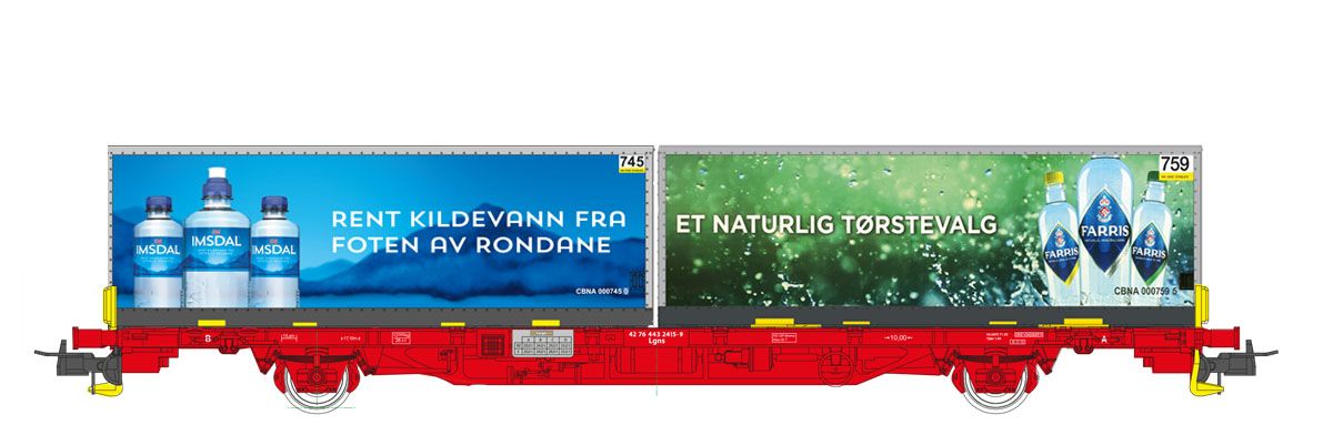 Godsvagn Lgns 42 76 443 2019-9, Farris/Imdal