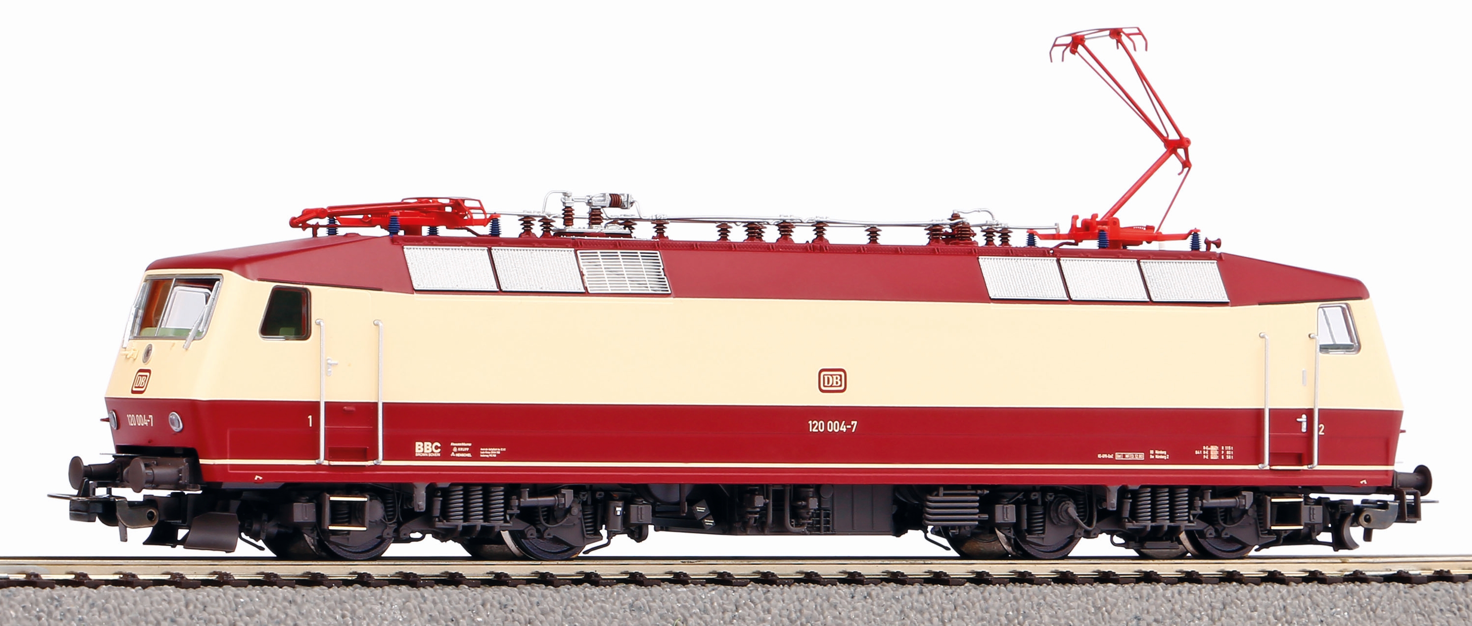 Ellok BR120 förserie, DB AC dig