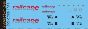 Decals for Railcare TMY