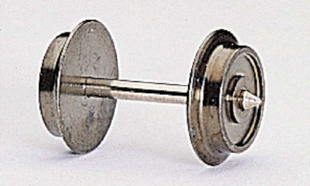 Hjulaxel, AC, 24 x 11mm, st