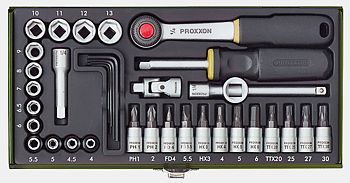 Finmekanikersats 1/4", 36 delar
