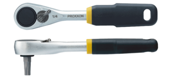 Spärrhandtag L 1/4" sexkant (bits mm)