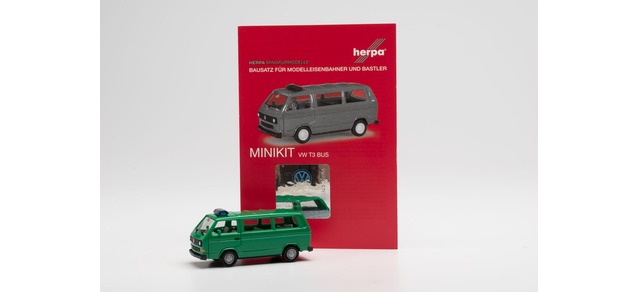 Herpa MiniKit: VW T3 Bus, green