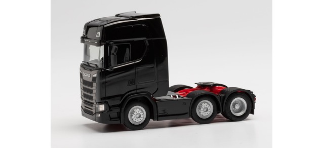 Scania CS 20 HD 6x2 dragbil, svart