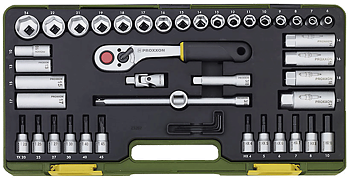 KOMPAKT BLANDSATS 3/8" 44 DELAR