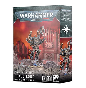 Chaos Space Marines: Chaos Lord w. Jump Pack