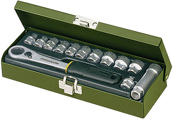 SPECIALHYLSSATS, 13 DELAR 5,5 - 14 MM, I PLÅTVÄSKA