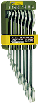 U-nyckelsats, 8 delar, 6-22mm