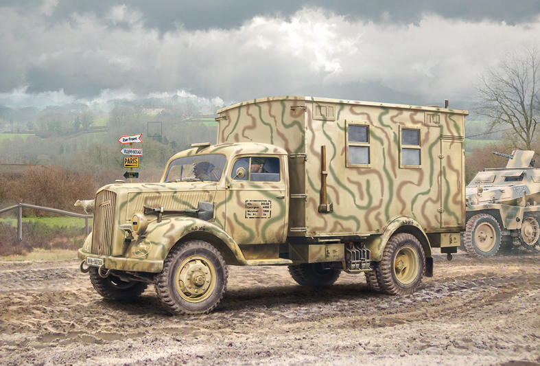 Opel Blitz (radiobil) 1/35