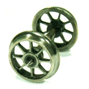 Hjulaxel H0 par, dia 11.5 mm
