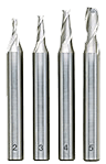 SKAFTFRÄSSATS HSS 4-DELAR 2-3-4-5 MM