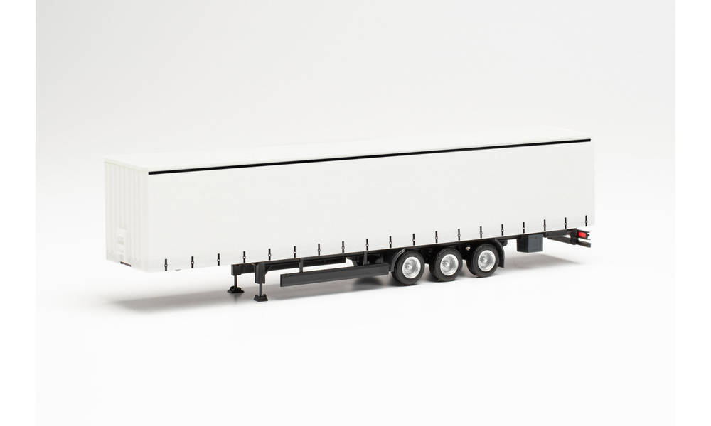 Gardintrailer 15mtr, vit