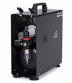 Airbrush Kompressor 1/4HP med 3,5L tank