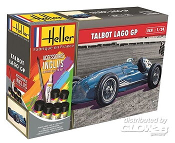 Talbot Lago gp inkl. pensel/färg/lim, 1/24