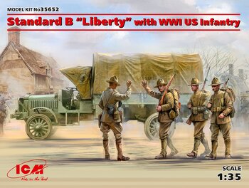 Standard B 'Liberty' inkl. figurer 1/35