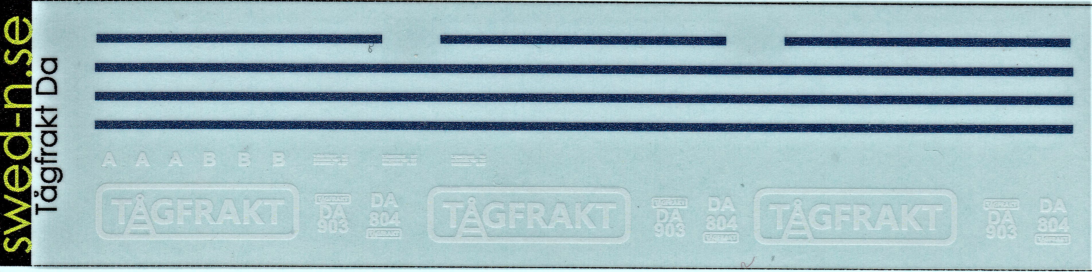 Dekalark Tågkraft Da 903+804