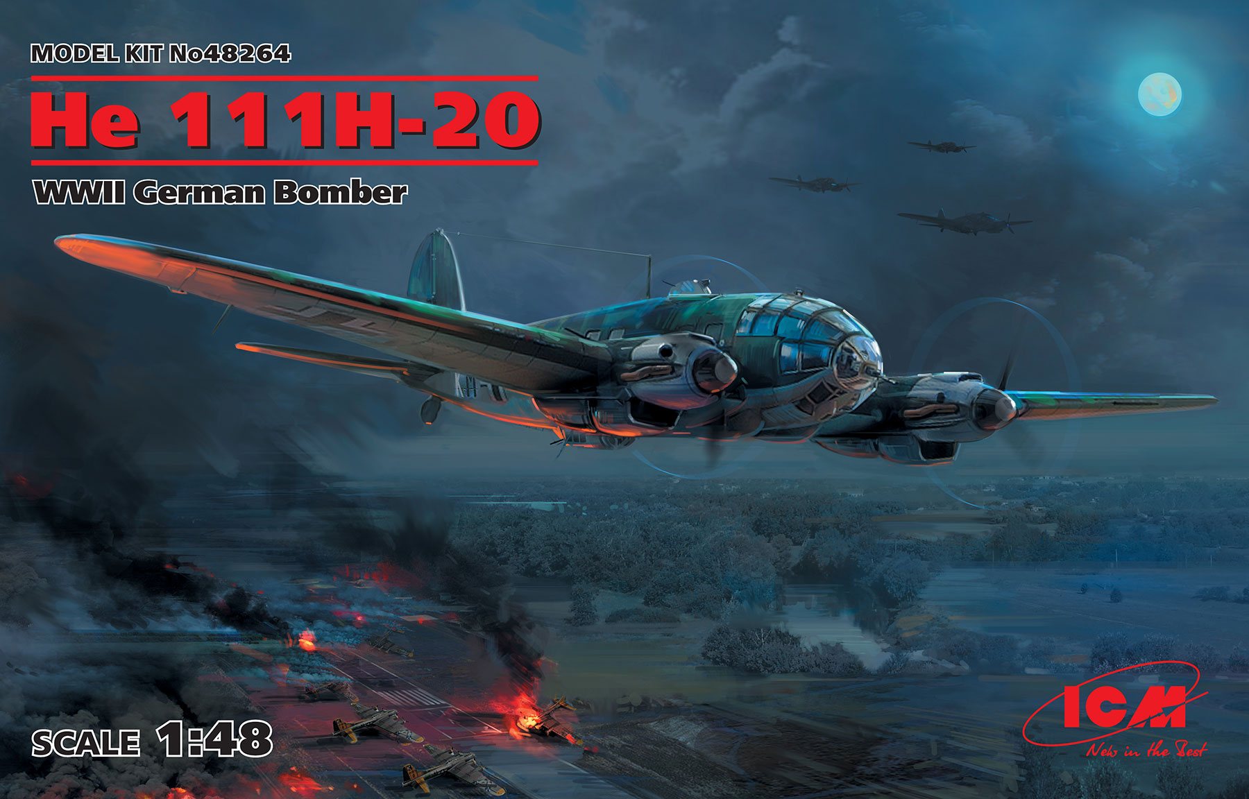 He 111H-20 German Bomber 1/48
