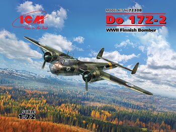 Do 17Z-2, WWII Finnish Bomber 1/72