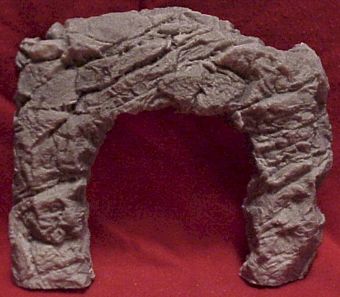 Blasted Rock Tunnel Portal Rough Square