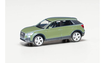 Audi Q2, äppelgrön Metallic
