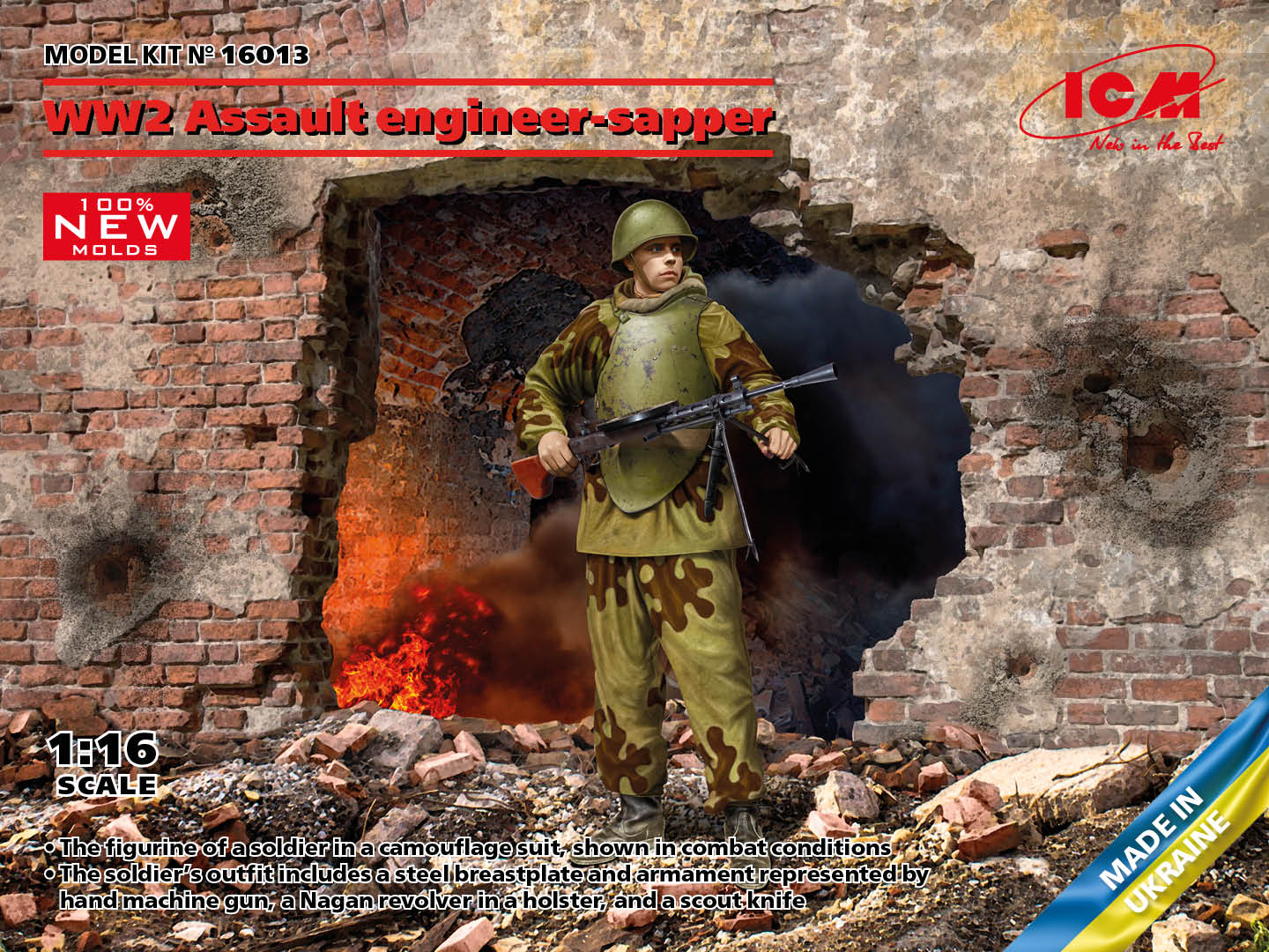 WWII Assault engineer-sapper 1/16