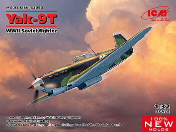 Yak-9T WWII Soviet Fighter 1/32