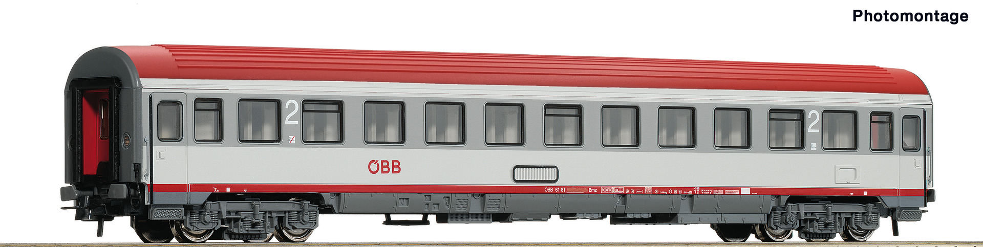 Passvagn Bmz IC 2. Kl. ÖBB
