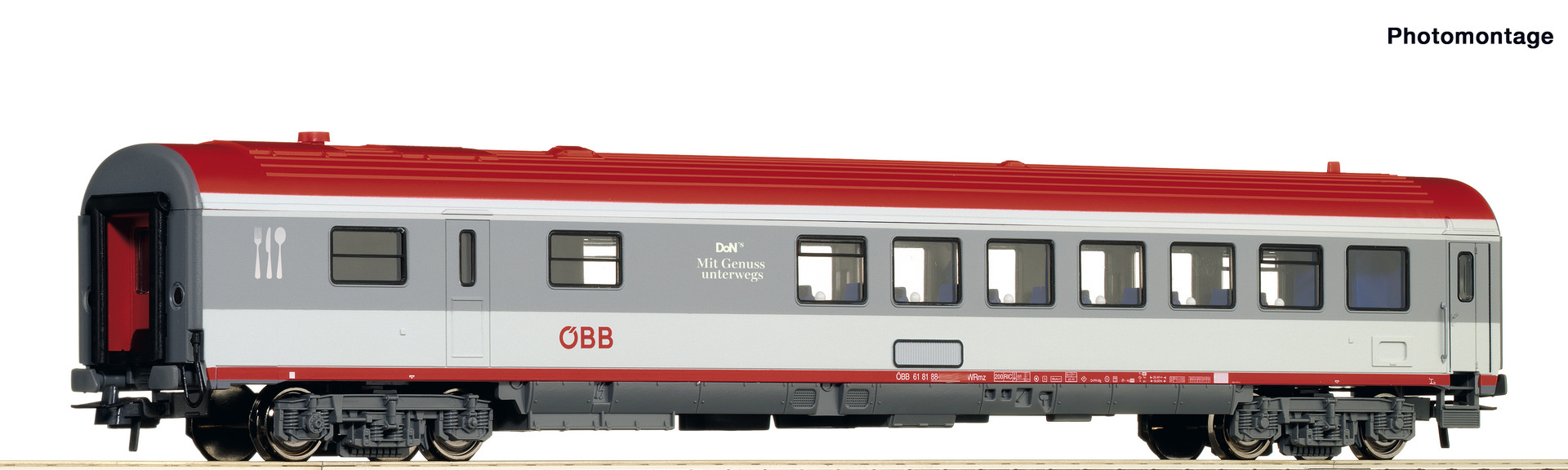 Rest vagn WRmz IC ÖBB