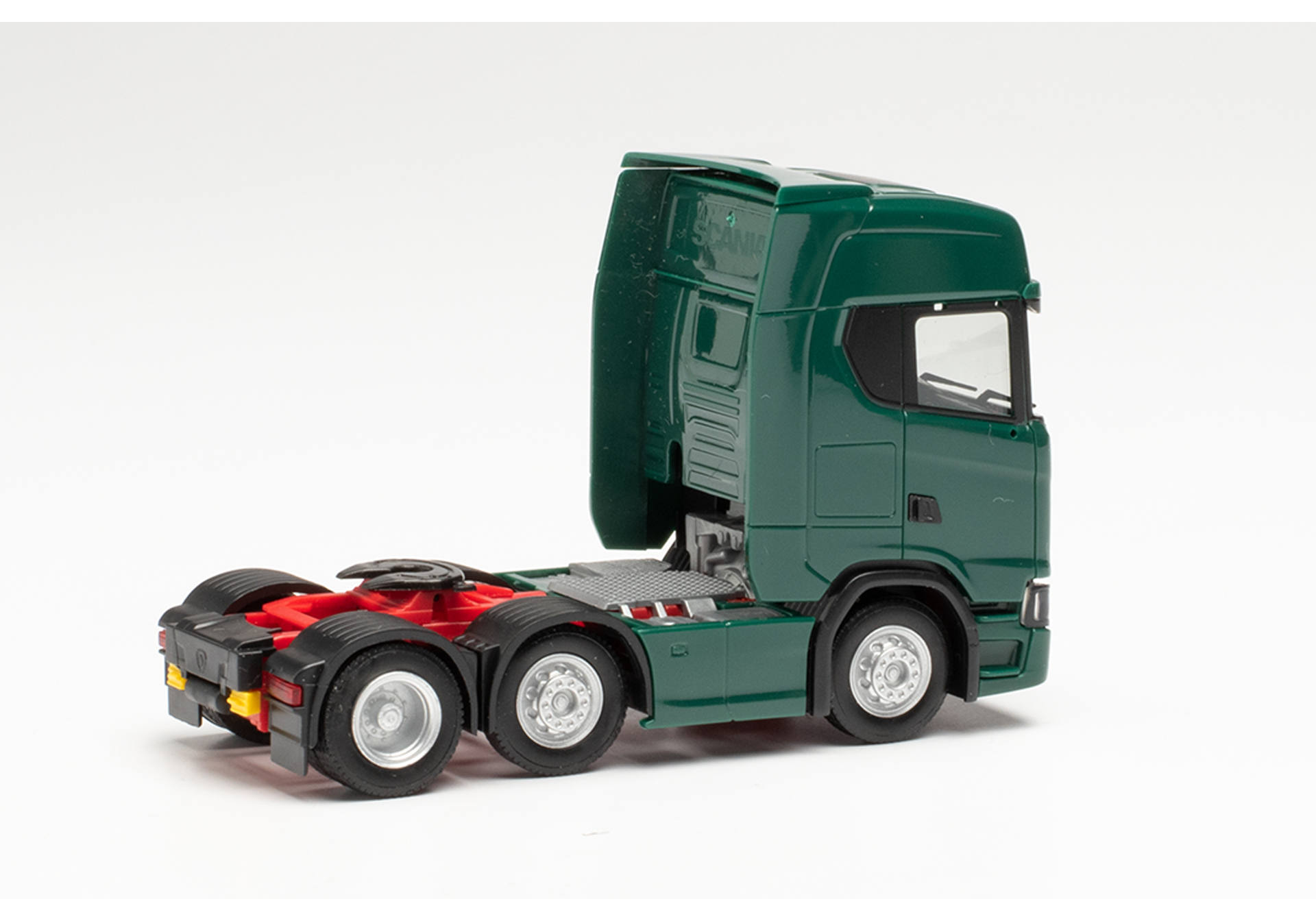 Scania CS 20 HD 6x2 dragbil, mossgrön - 4