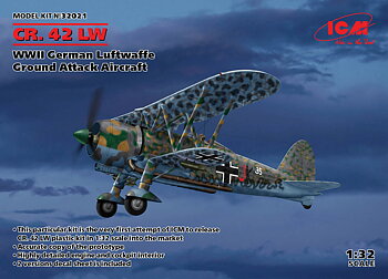 CR.42 LW WWII German Luftwaffe Gorund Attack Aircraft 1/32