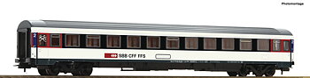 Passvagn Bpm EC 2. Kl. SBB