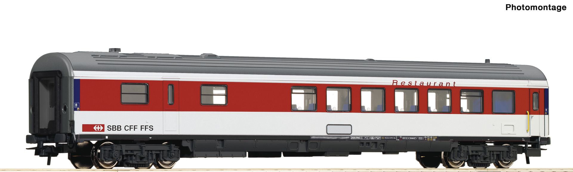 Rest vagn WRm EC  SBB