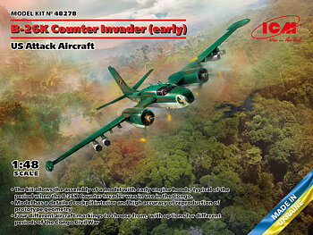 B-26K Counter Invader (Early) US Attack Aircraft 1/48